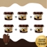Kit 6 Chocoskimo 4,5kg Chocolate Profissional Sorveteria Marrom-escuro