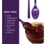 Colher Sobremesa Plástica Roxa Açaí 19cm 1000 Unidades Roxo